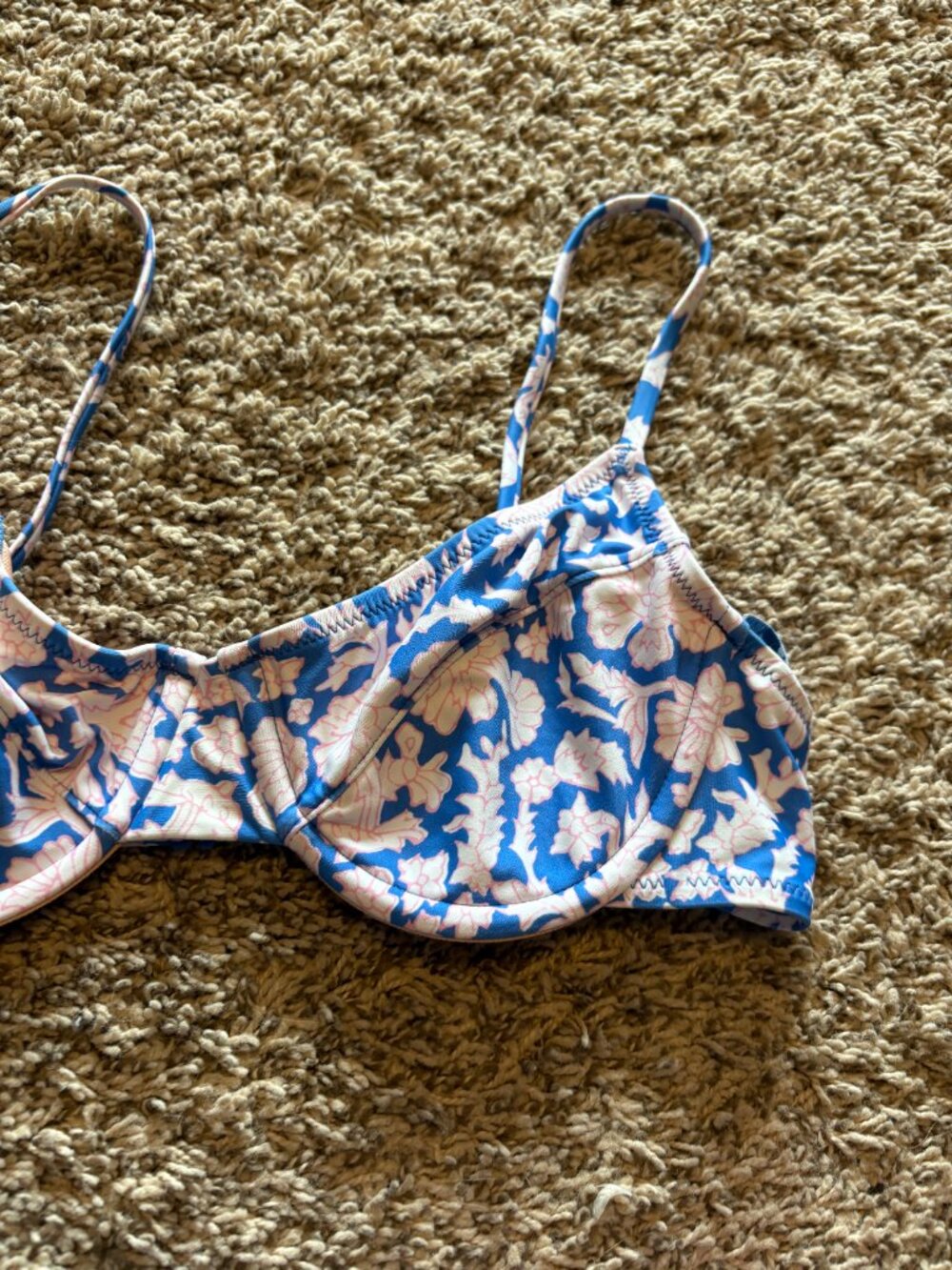 J. Crew paisley patterned bikini swimsuit - Picture 2 of 6